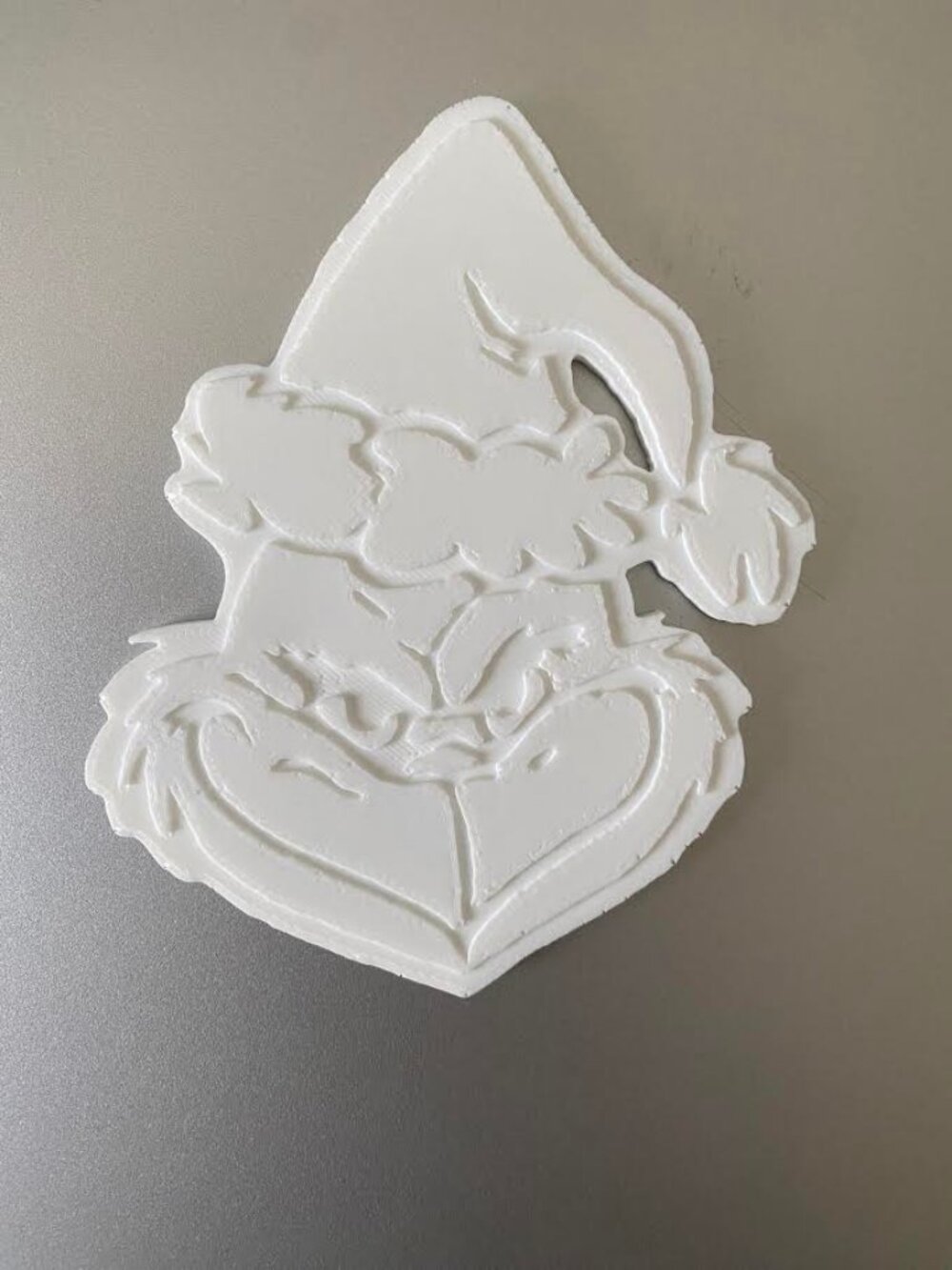 4 x 5 inch Resin Grinch DIY